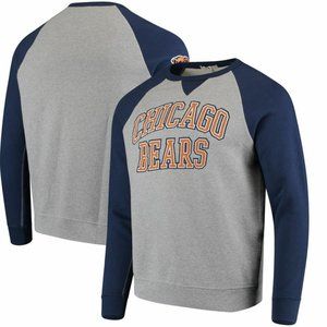 Junk Food Mens NFL Chicago Bears Formation Gray Sweatshirt New